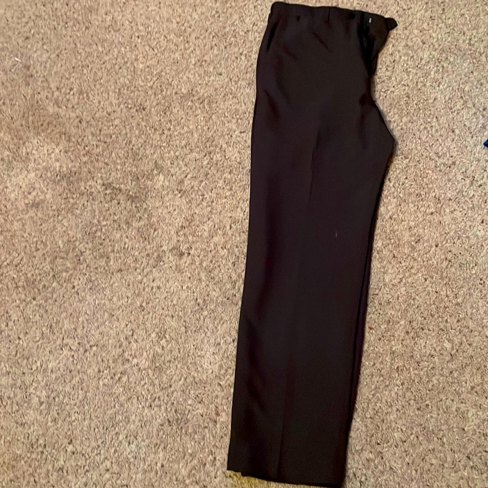 Croft and borrow flat front dress pants